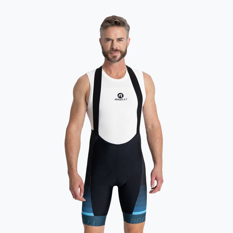 Мъжки шорти Rogelli Hero II Bib Shorts blue/black