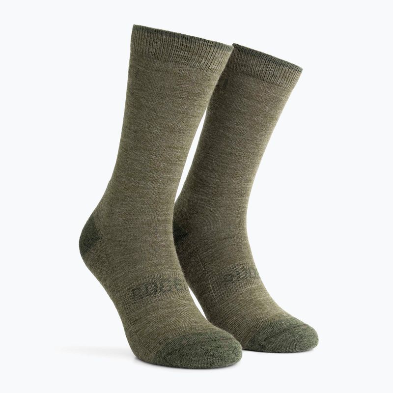 Чорапи за колоездене Rogelli Wool Wintersocks 2 чифта green 2