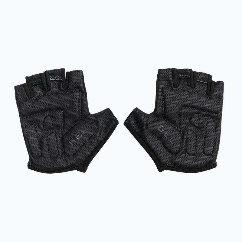 Мъжки ръкавици за колоездене Rogelli Hero II black/fluor/grey 3