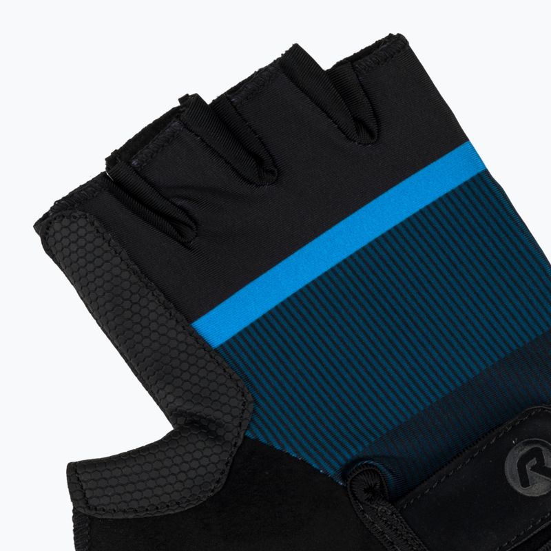 Мъжки ръкавици за колоездене Rogelli Hero II black/blue 4