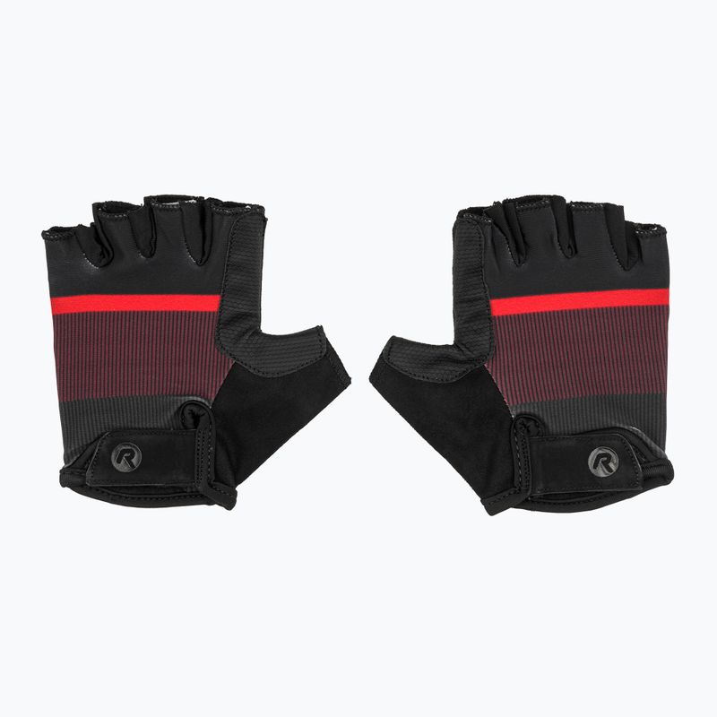 Мъжки ръкавици за колоездене Rogelli Hero II black/red/bordeaux 2