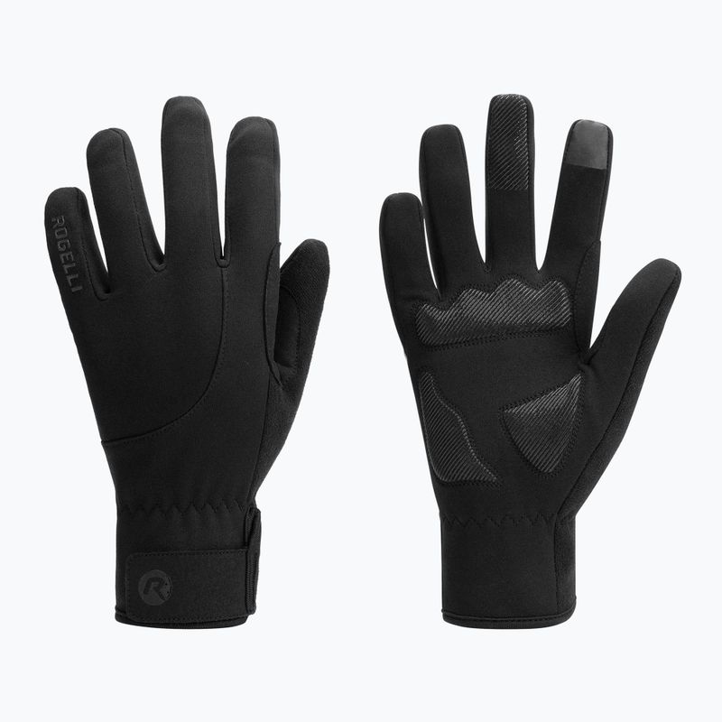Дамски ръкавици за колоездене Rogelli Core II Winter Windproof W black 7