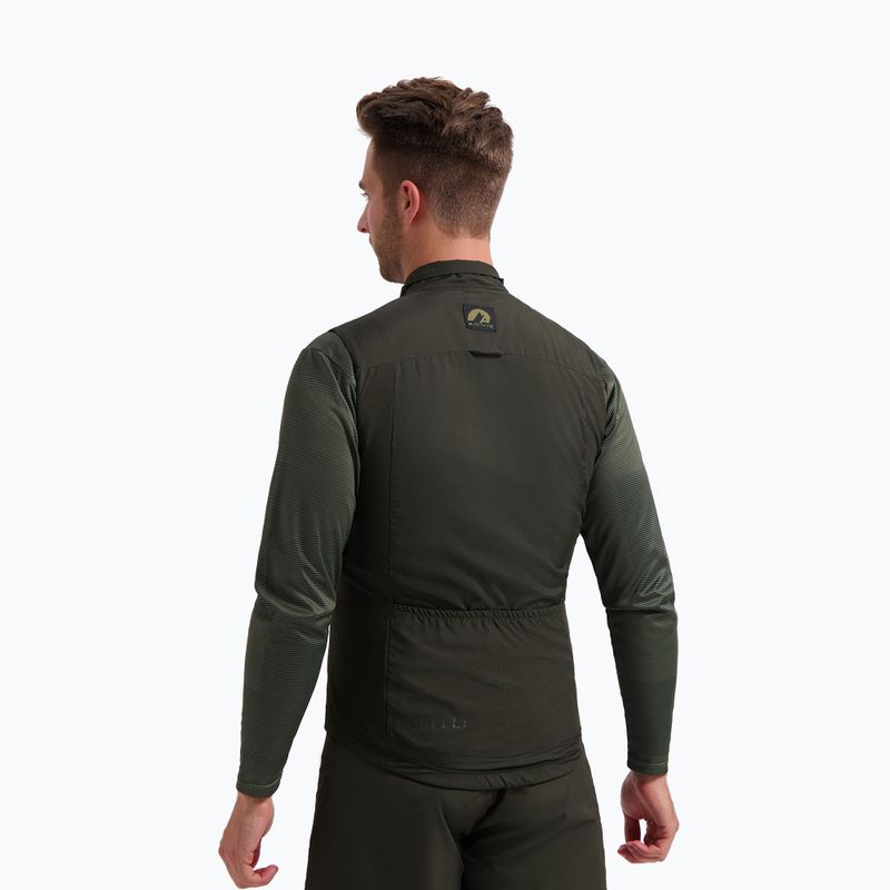 Rogelli Advntr Insulated армейско зелена мъжка колоездачна жилетка 2