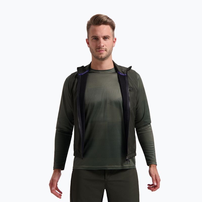 Rogelli Advntr Insulated армейско зелена мъжка колоездачна жилетка 3