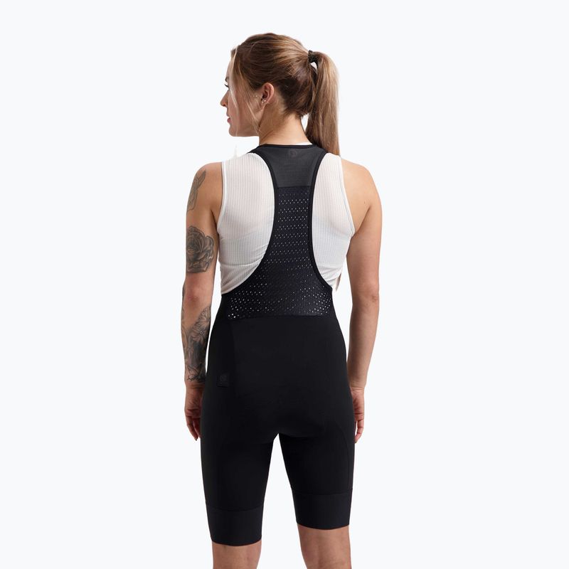 Дамски къси панталони за колоездене Rogelli Signature Bib Short W black 2