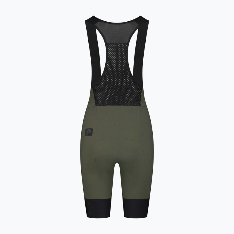 Дамски къси панталони за колоездене Rogelli Signature Bib Short W green 5