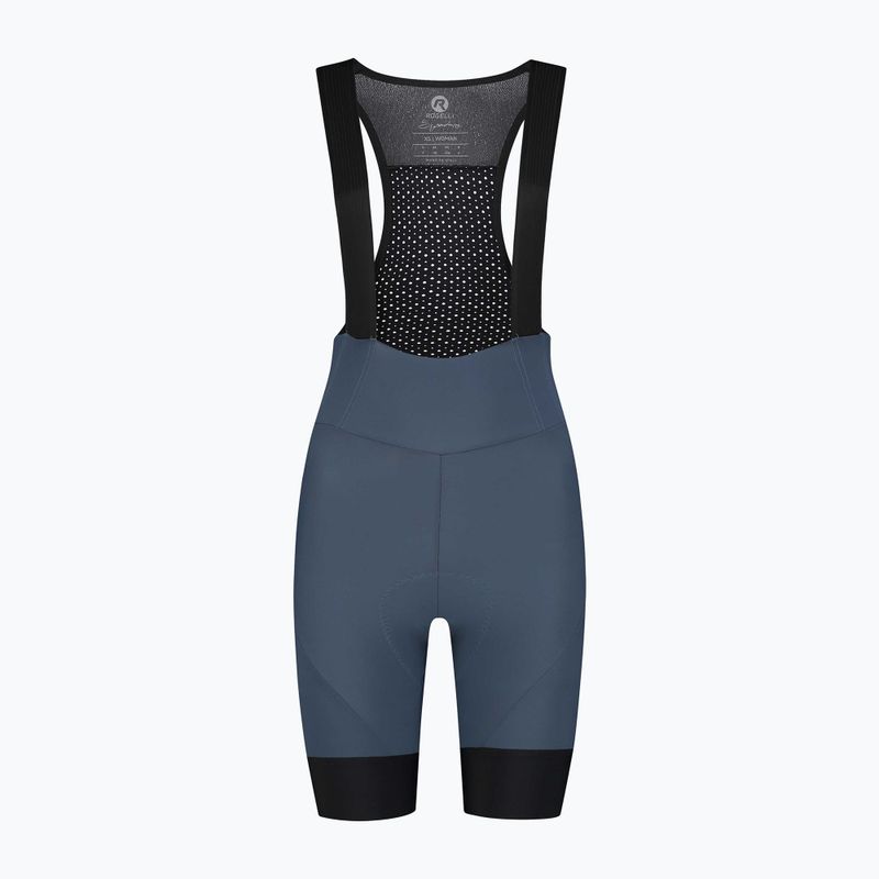 Дамски къси панталони за колоездене Rogelli Signature Bib Short W blue 4