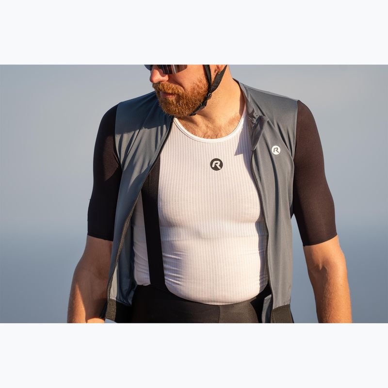Rogelli Kite II Base Layer бяло колоездачно трико 7