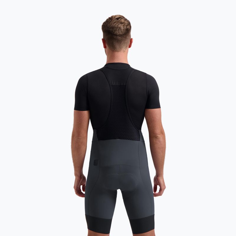 Rogelli Signature Bib Short мъжки къси панталони за колоездене сив 2