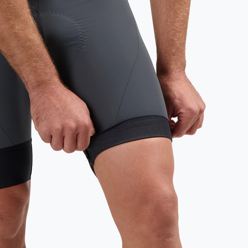 Rogelli Signature Bib Short мъжки къси панталони за колоездене сив 7