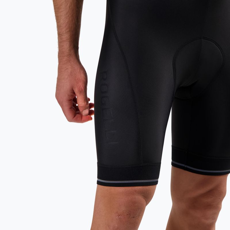 Rogelli Fast Bib Short мъжки къси панталони за колоездене черни 6