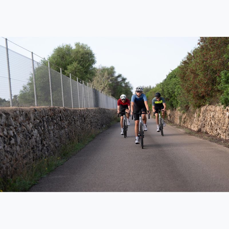 Дамска тениска за колоездене Rogelli Core Block W black/blue/dark blue 11