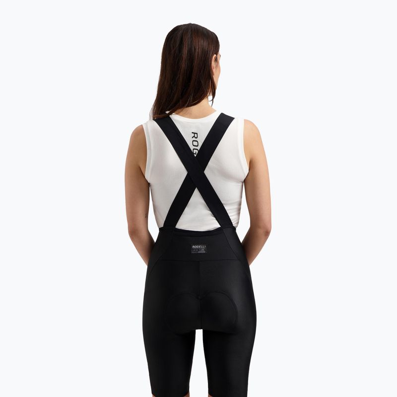 Дамски къси панталони за колоездене Rogelli Distance II Bib Short W black 2