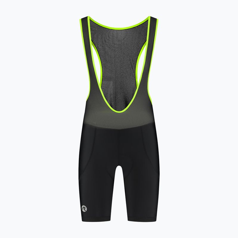 Rogelli Core Bib Short мъжки къси панталони за колоездене черно/флуорно жълто 6
