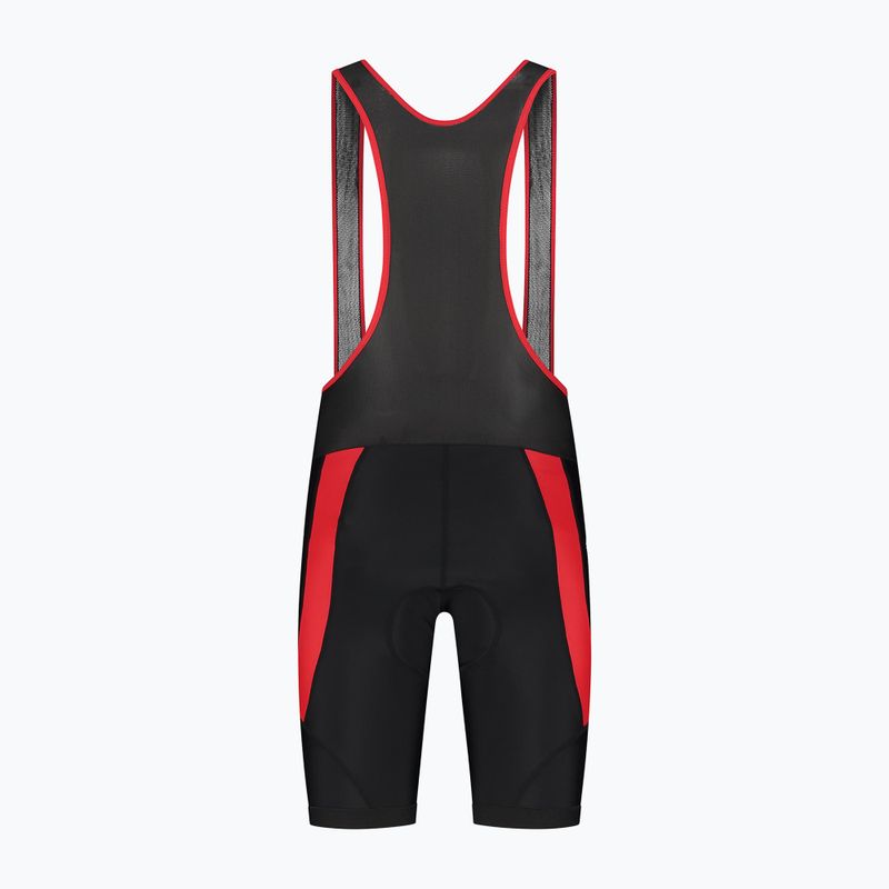 Rogelli Core Bib Short мъжки къси панталони за колоездене black/red 7