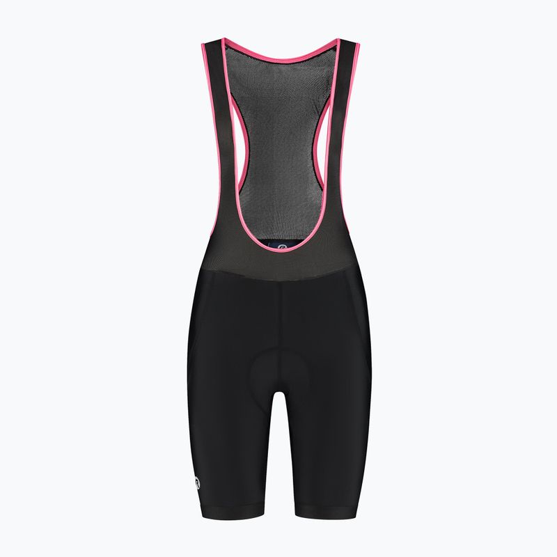 Дамски къси панталони за колоездене Rogelli Core Bib Short W black/pink 5