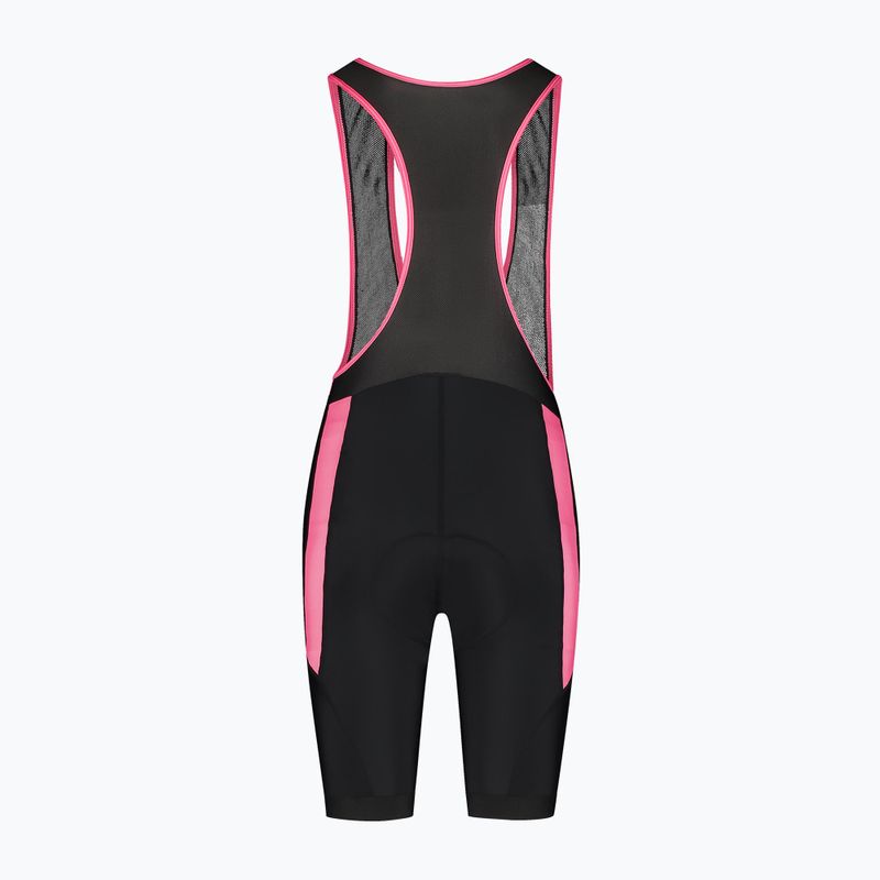 Дамски къси панталони за колоездене Rogelli Core Bib Short W black/pink 6