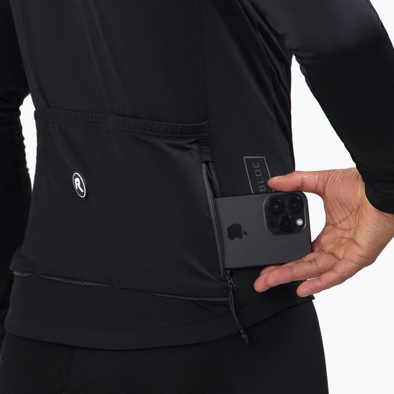 Мъжка блуза с дълъг ръкав за колоездене Rogelli Essential II black 6