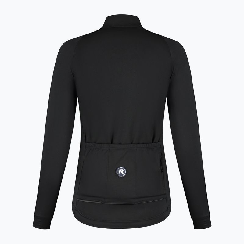 Дамска велосипедна блуза с дълъг ръкав Rogelli Essential II black 8