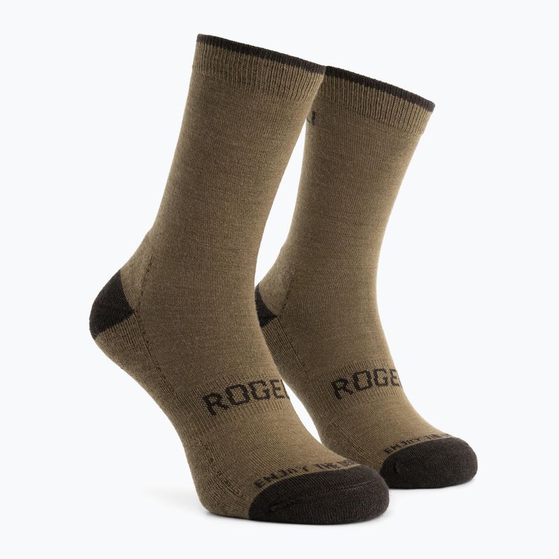 Чорапи Rogelli Wool Wintersocks 2 чифта burgundy/brown 3