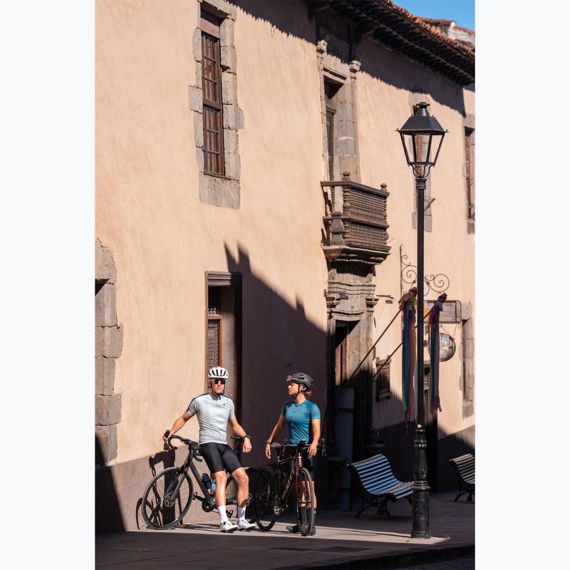 Мъжка тениска за колоездене Rogelli Explore aqua grey 8