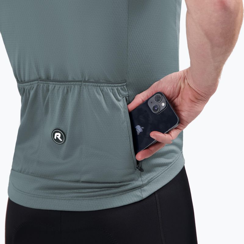 Мъжка тениска за колоездене Rogelli Essential II grey 5