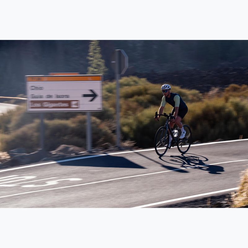 Мъжка тениска за колоездене Rogelli Fast blue/lime 8