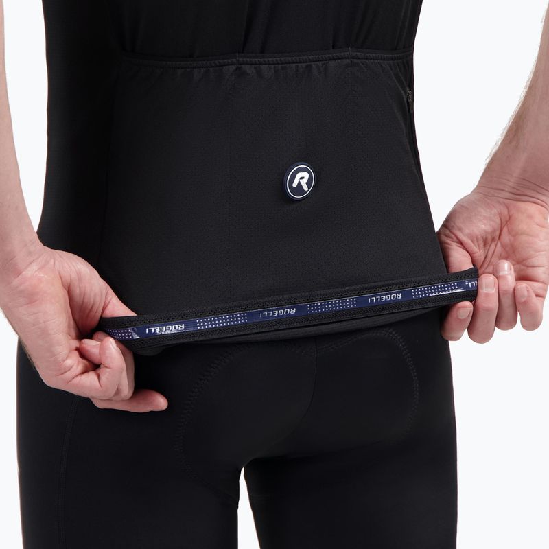 Мъжка тениска за колоездене Rogelli Essential II WS black 5