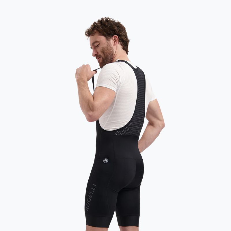 Мъжки колоездачни шорти Rogelli Essential II Bib Short black 2