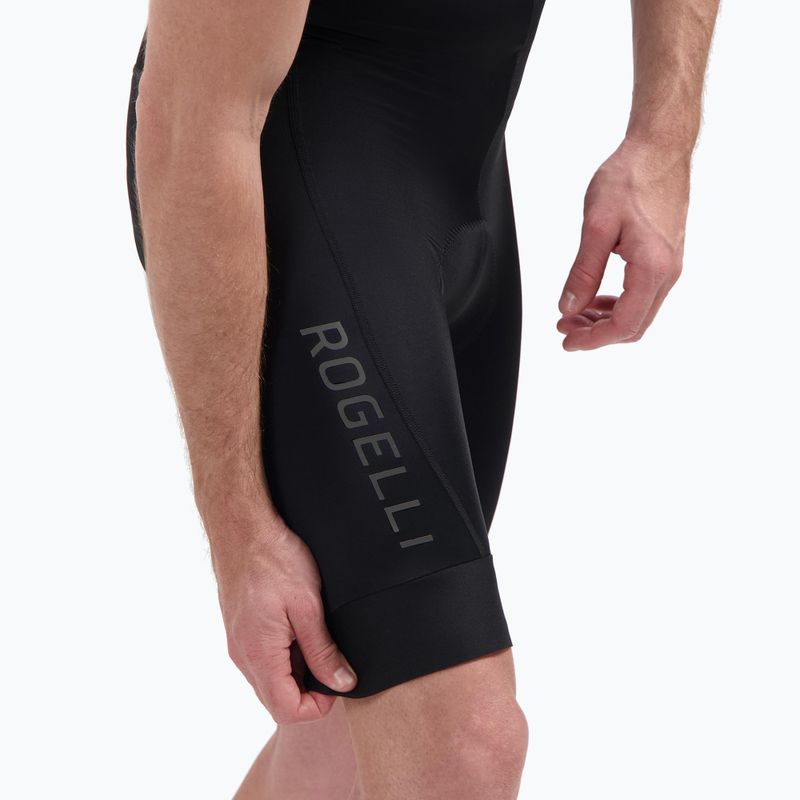 Мъжки колоездачни шорти Rogelli Essential II Bib Short black 5