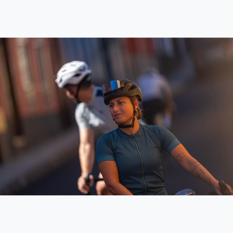 Дамска тениска за колоездене Rogelli Modesta teal 10