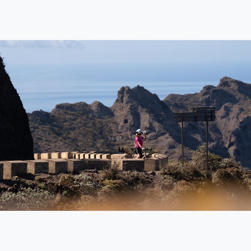 Дамска тениска за колоездене Rogelli Modesta pink 11