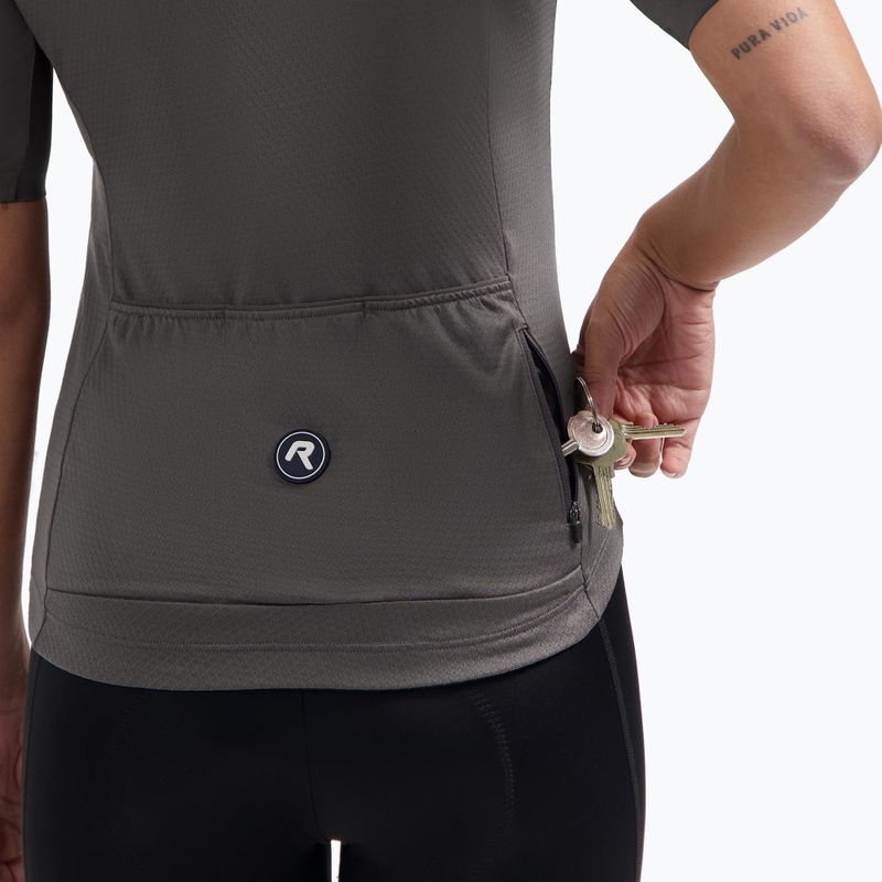 Дамска тениска за колоездене Rogelli Essential II plum kitten 4