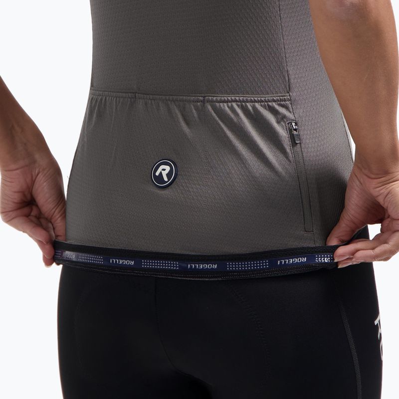 Дамска тениска за колоездене Rogelli Essential II plum kitten 5