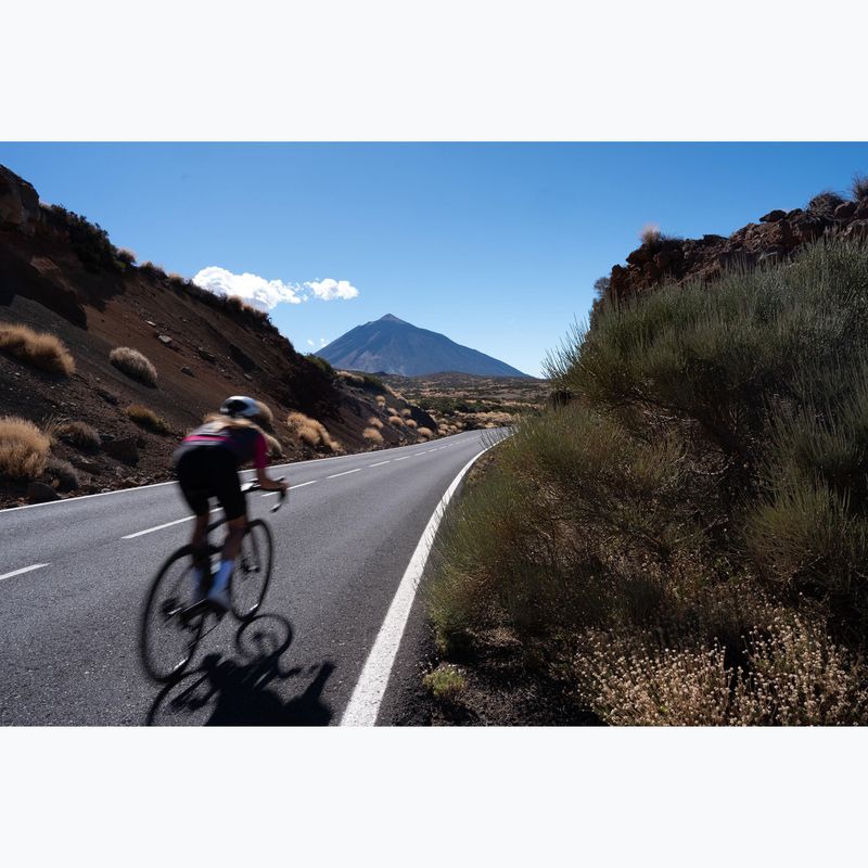 Дамска тениска за колоездене Rogelli Fast ebony/pink/coral 11