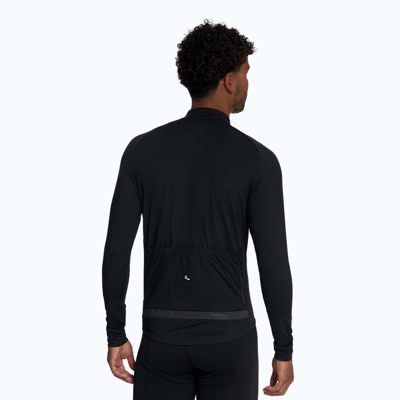 Мъжка велосипедна блуза с дълъг ръкав Rogelli Essential Light black 2