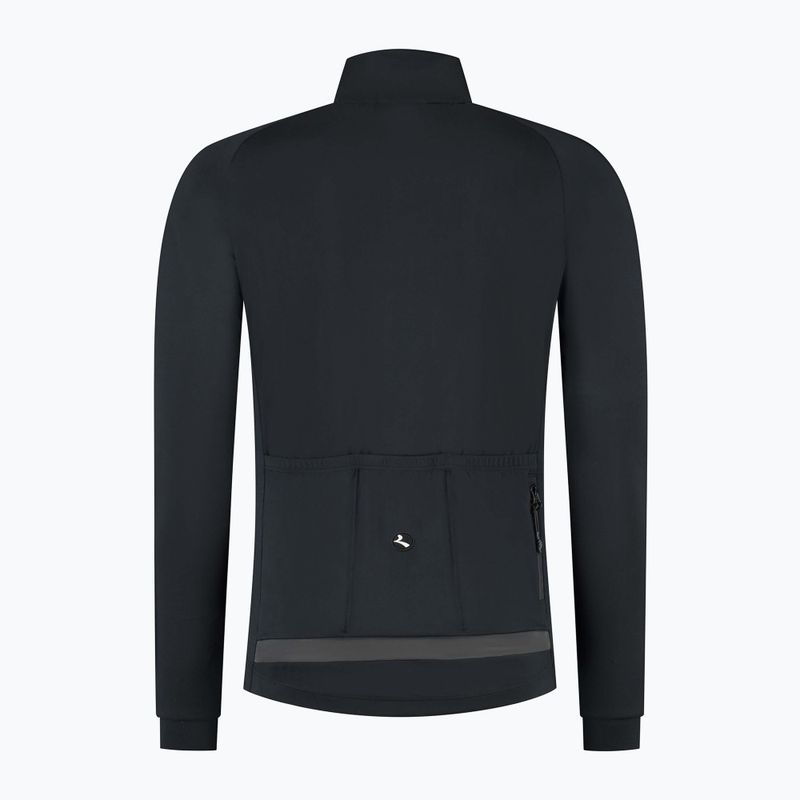 Мъжка велосипедна блуза с дълъг ръкав Rogelli Essential Light black 6