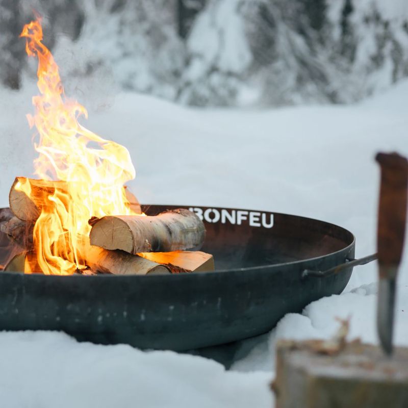 Градинско огнище BonFeu BonBowl Plus 80 cm corten 4