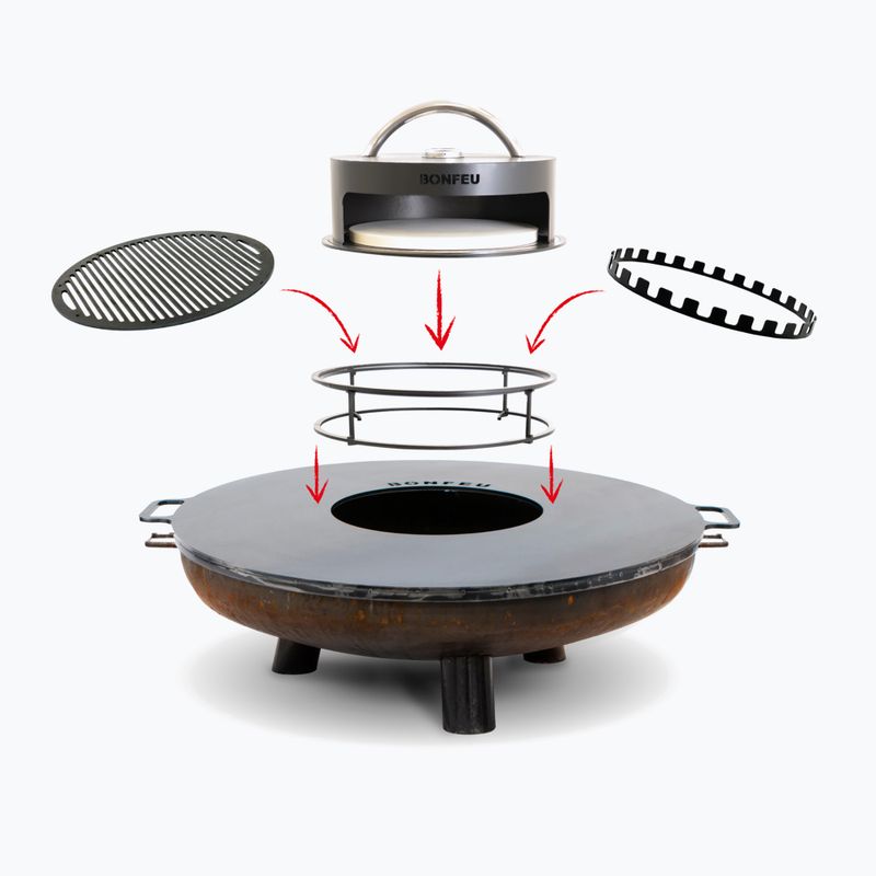 Градинско огнище BonFeu BonBowl Plus 100 cm 2