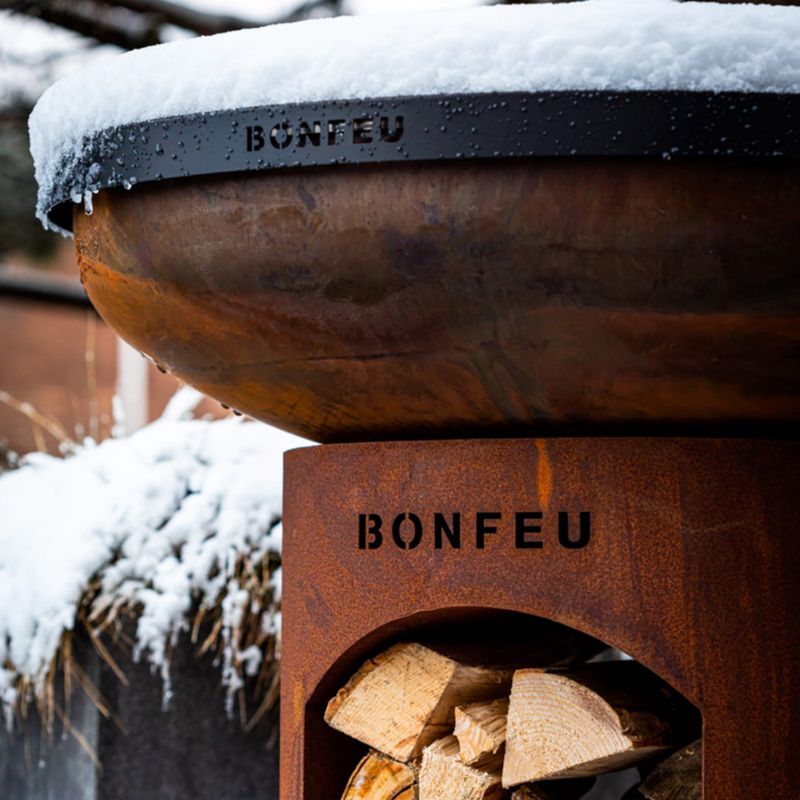 Градинско огнище BonFeu BonBaza 10002R corten 13
