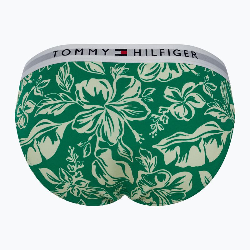 Долнище на бански костюм Tommy Hilfiger Classic Print vintage tropical olympic green 2
