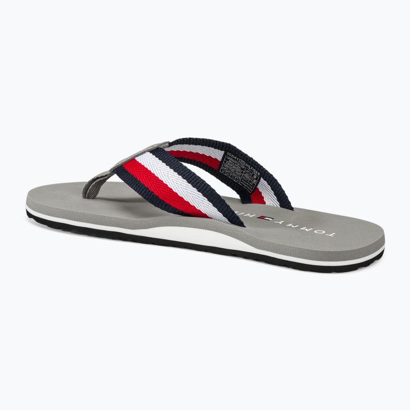 Мъжки джапанки Tommy Hilfiger Corporate Beach Sandal antique silver 3