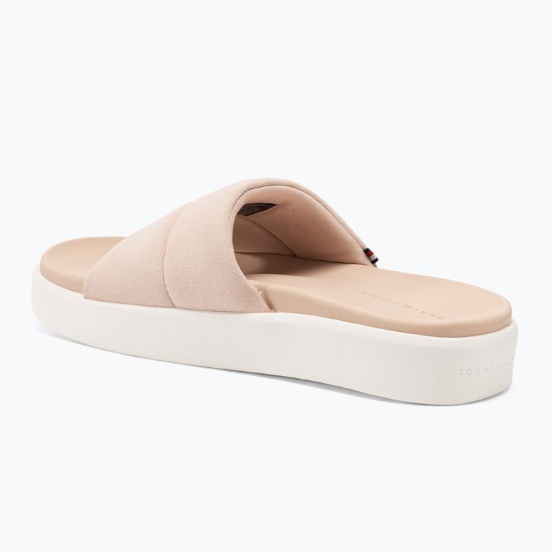 Дамски чехли Tommy Hilfiger Platform Pool Slide pink bloom 3