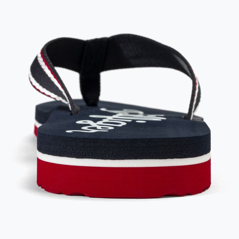 Дамски джапанки Tommy Hilfiger Im Graphic Beach Sandal space blue 6