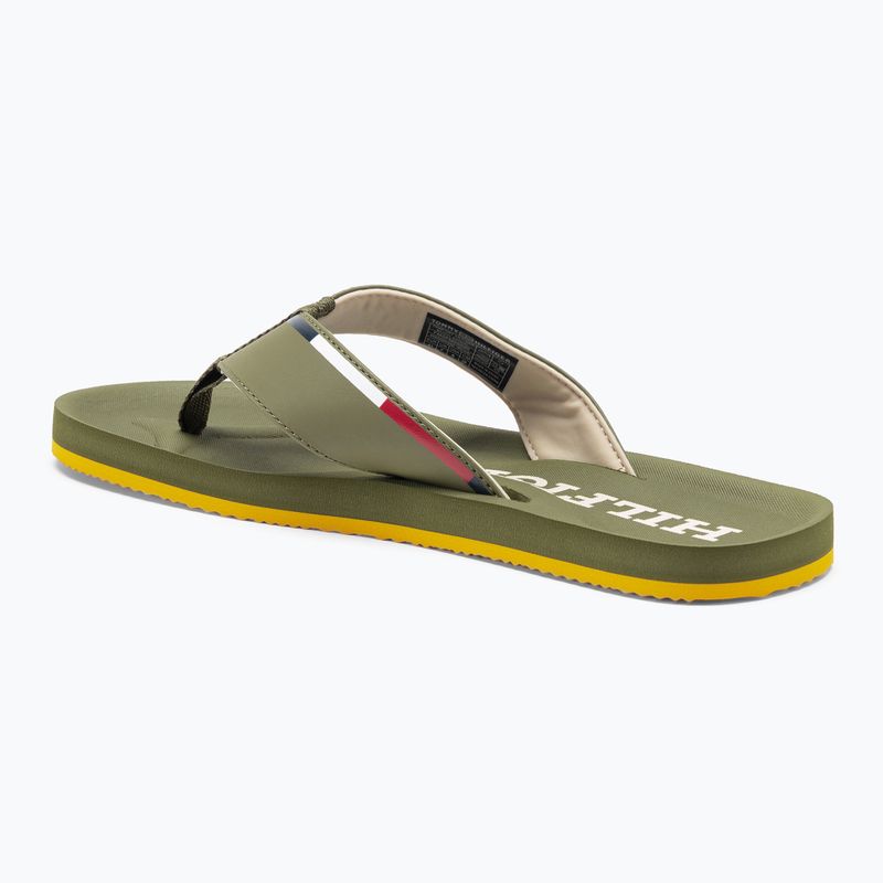 Мъжки джапанки Tommy Hilfiger Comfort Beach Sandal military green 3