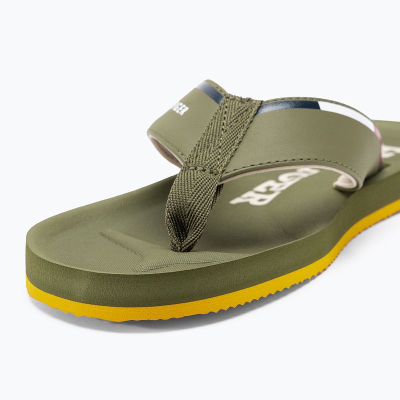 Мъжки джапанки Tommy Hilfiger Comfort Beach Sandal military green 7
