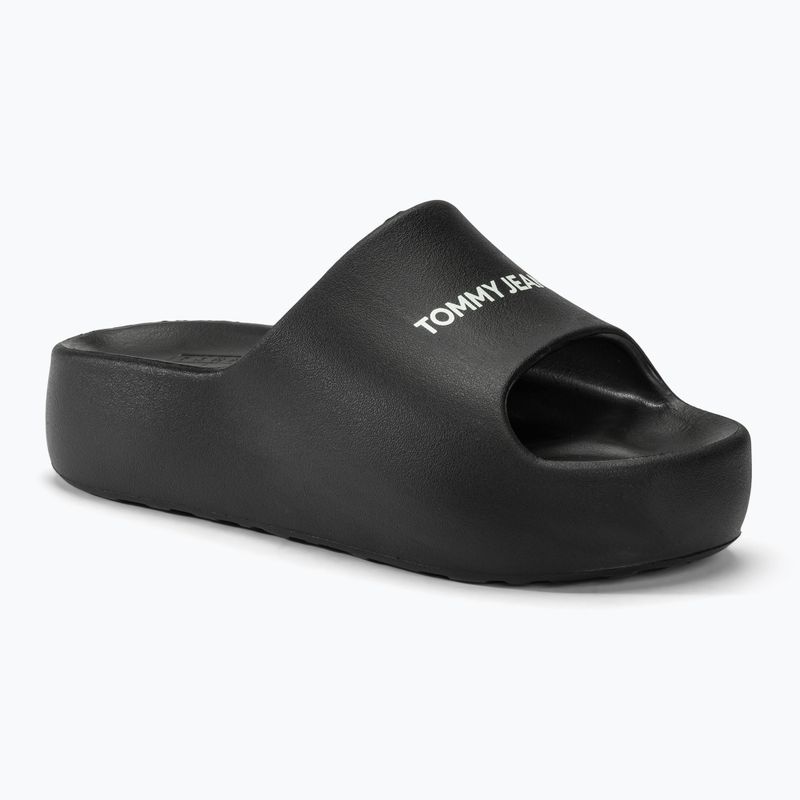 Дамски чехли Tommy Jeans Chunky Flatform Slide black