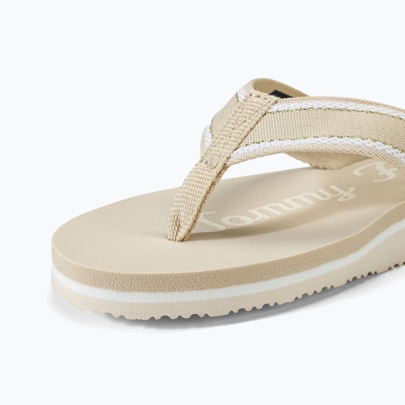 Дамски джапанки Tommy Hilfiger Im Graphic Beach Sandal classic beige 7