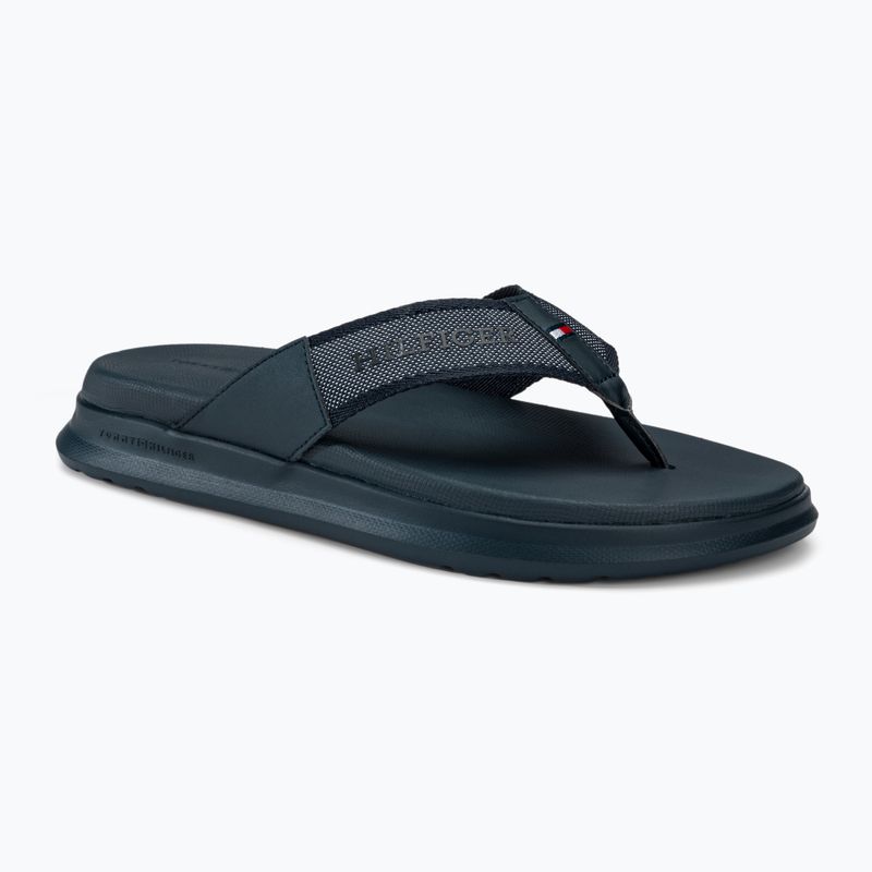 Мъжки джапанки Tommy Hilfiger Comfort Toe Post Beach Sandal desert sky