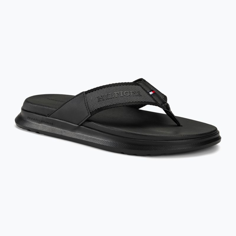 Мъжки джапанки Tommy Hilfiger Comfort Toe Post Beach Sandal black